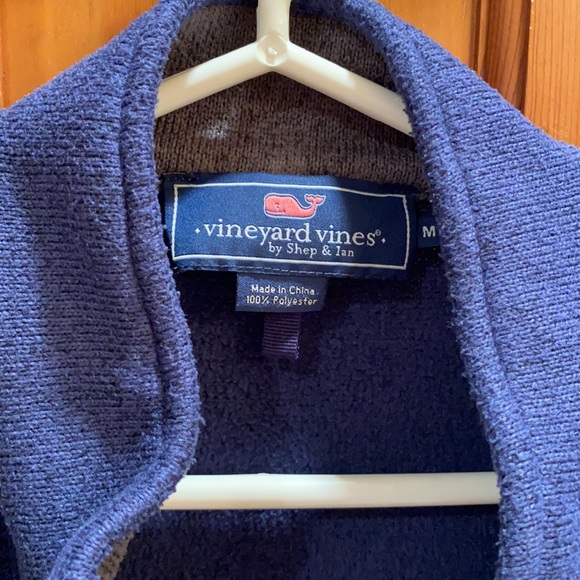 Vineyard Vines Navy Blue Vest - Picture 3 of 6